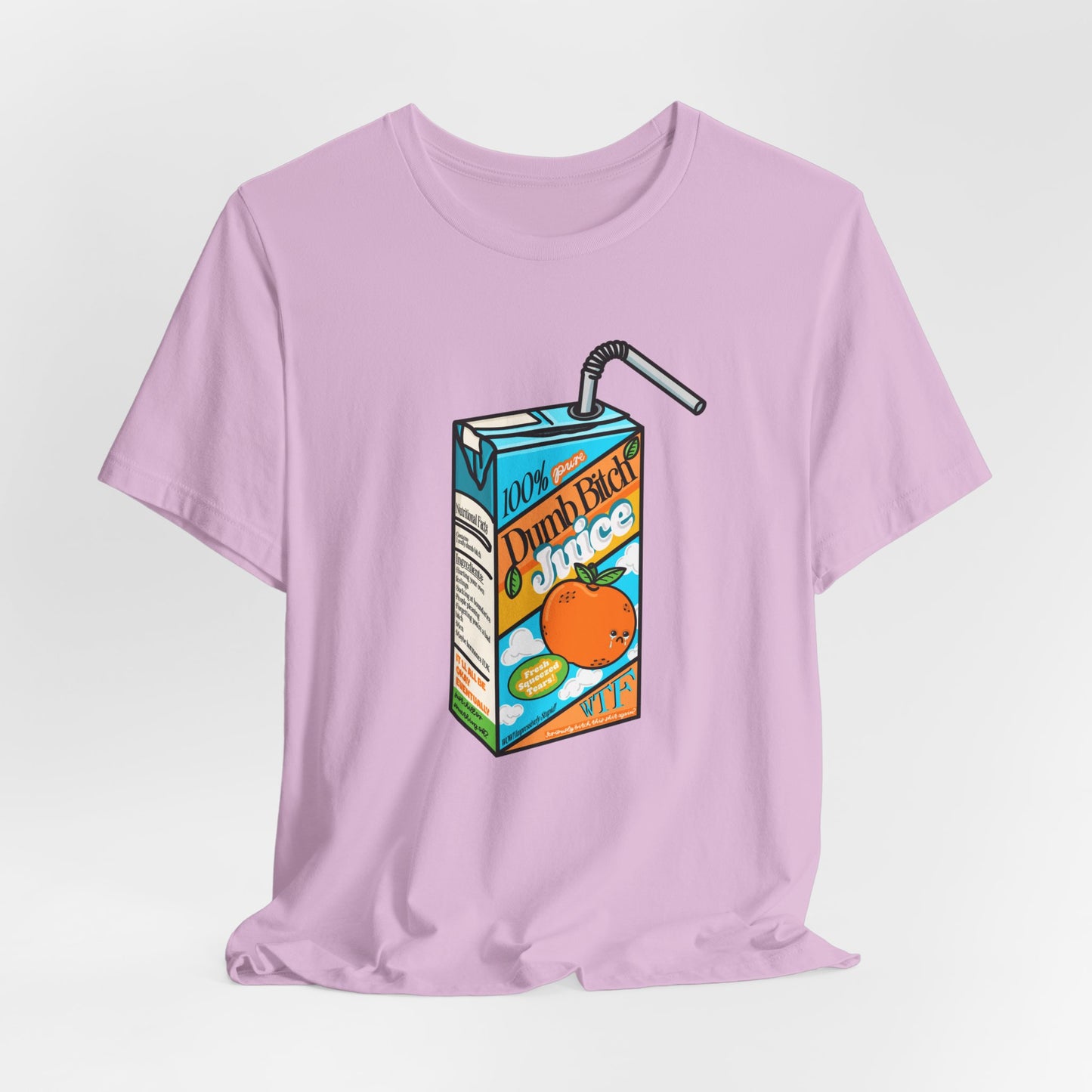 Dumb Bitch Juice Box Unisex Short Sleeve Graphic Shirt