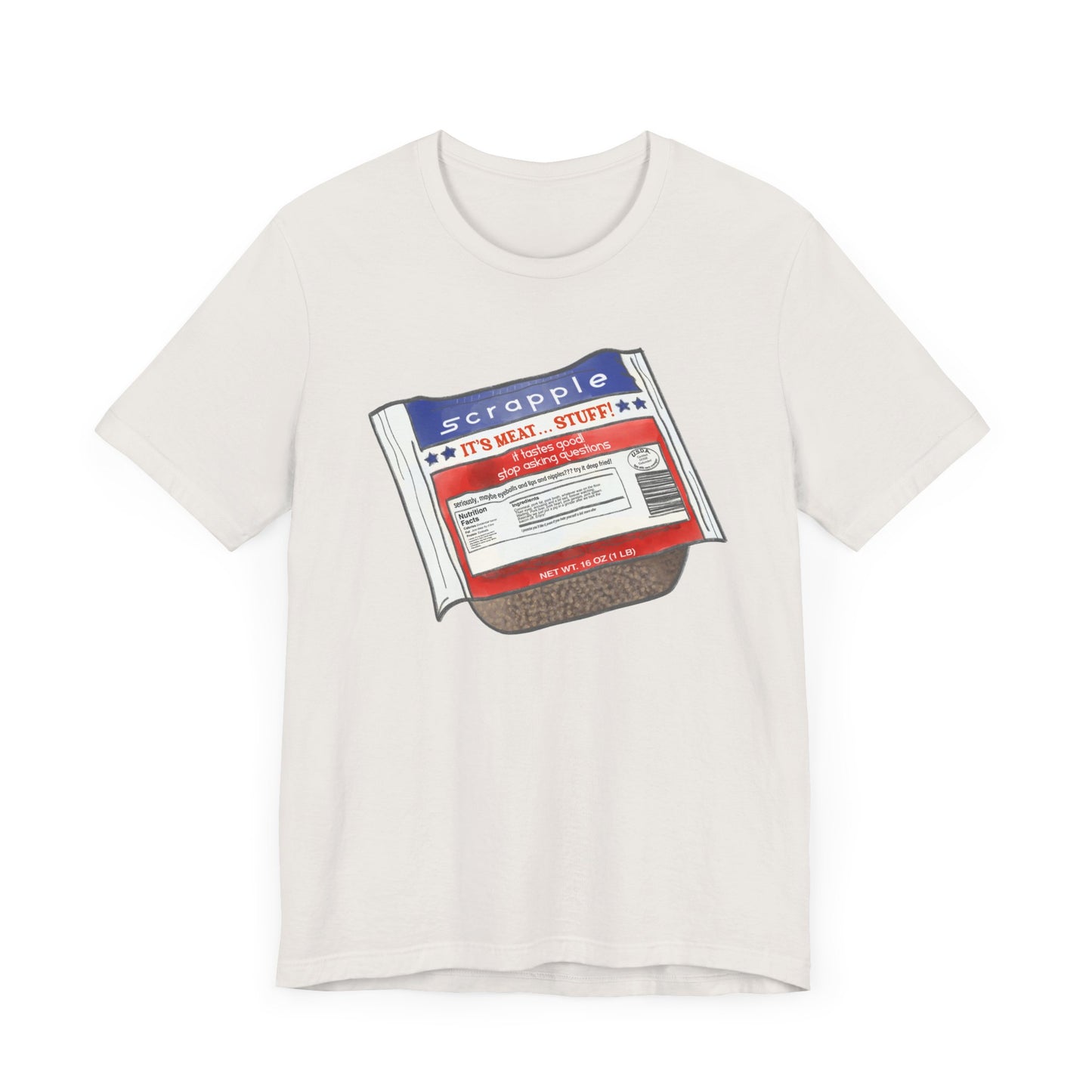 Scrapple Tee - Unisex Short Sleeve Graphic Shirt