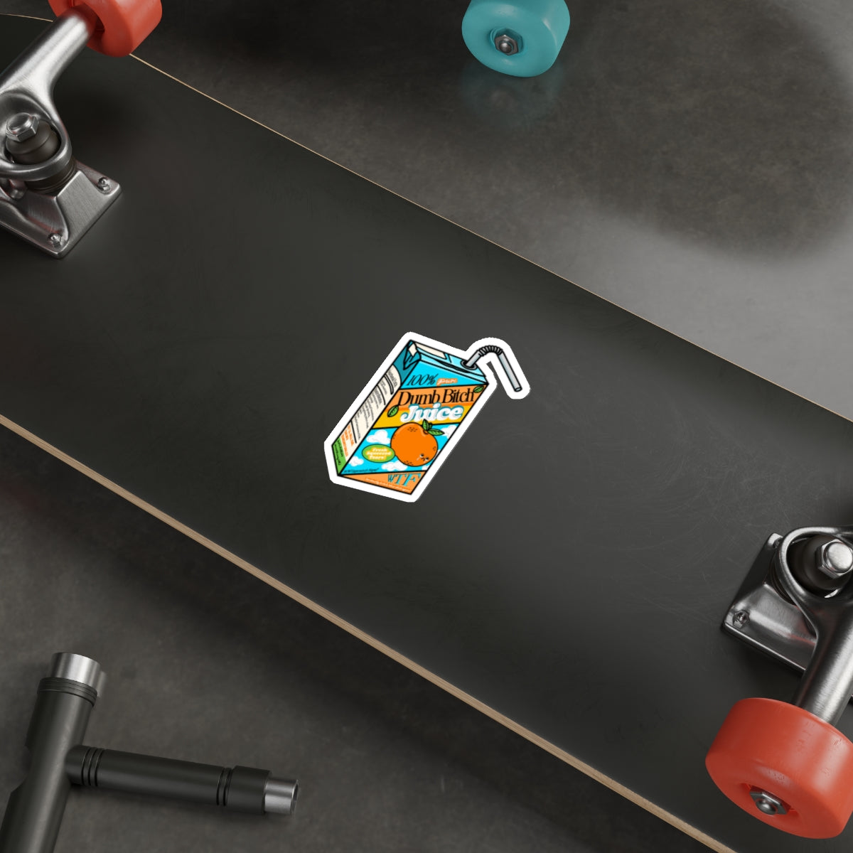 Dumb Bitch Juice Box Premium Die-Cut Water Resistant Vinyl Sticker