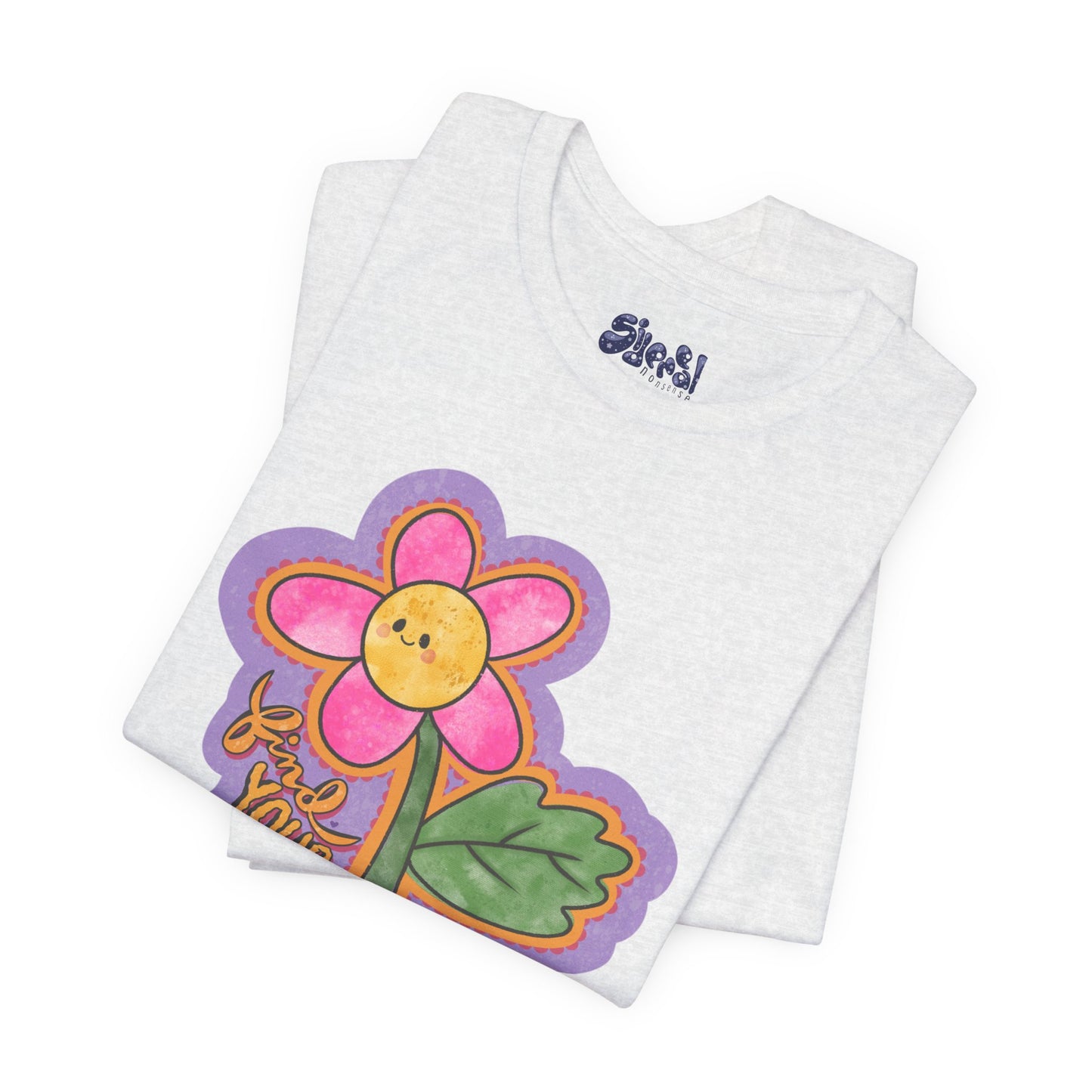 Find Your Joy Flower Graphic Tee, Unique Unisex Shirt for Self-Care Enthusiasts, Mental Health Awareness Casual Wear, Self Care Gift