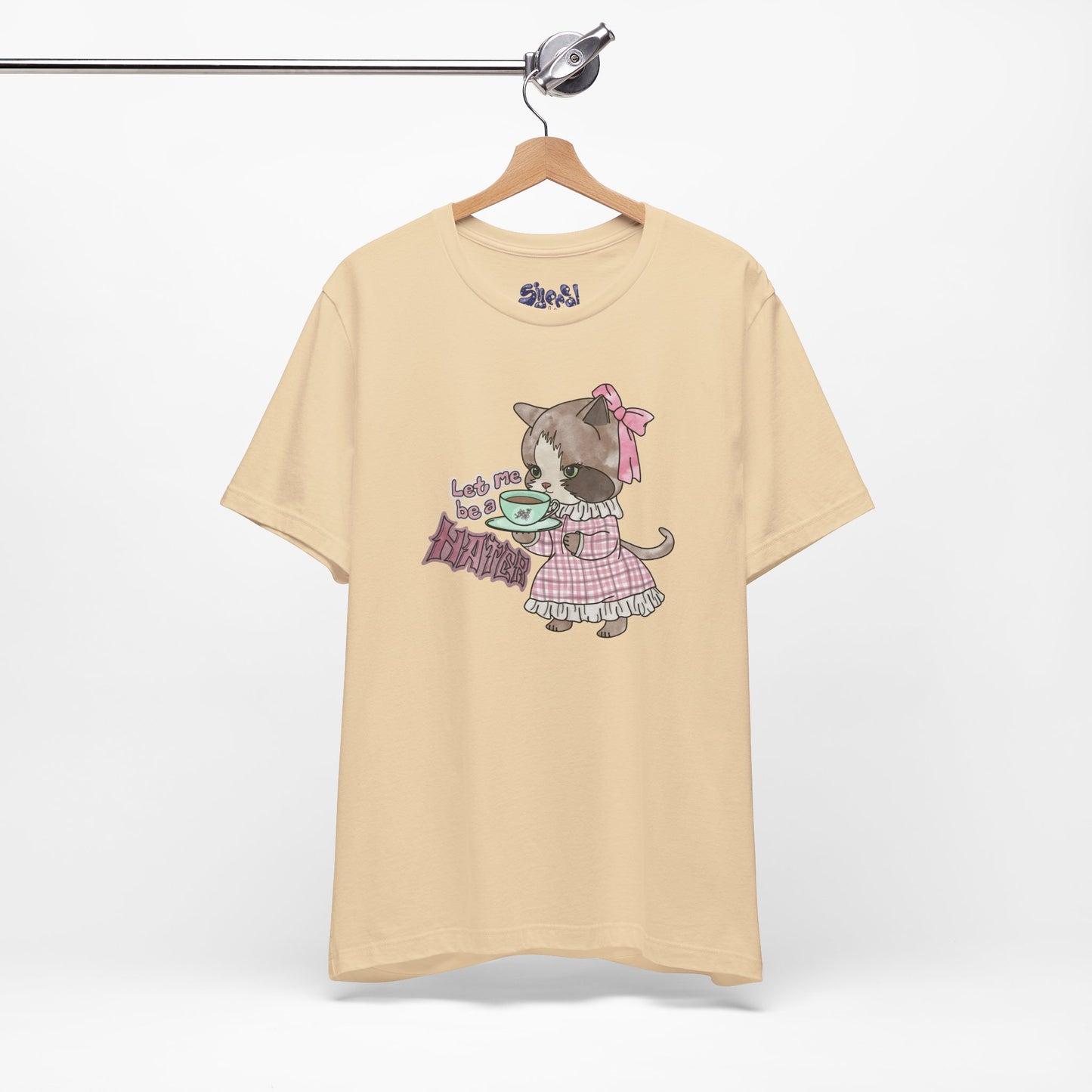 Let Me Be A Hater Fancy Cat Tee, Grunge Victorian Cat Shirt, Gift for Haters, Quirky Cat Apparel, Vintage Kitty Shirt