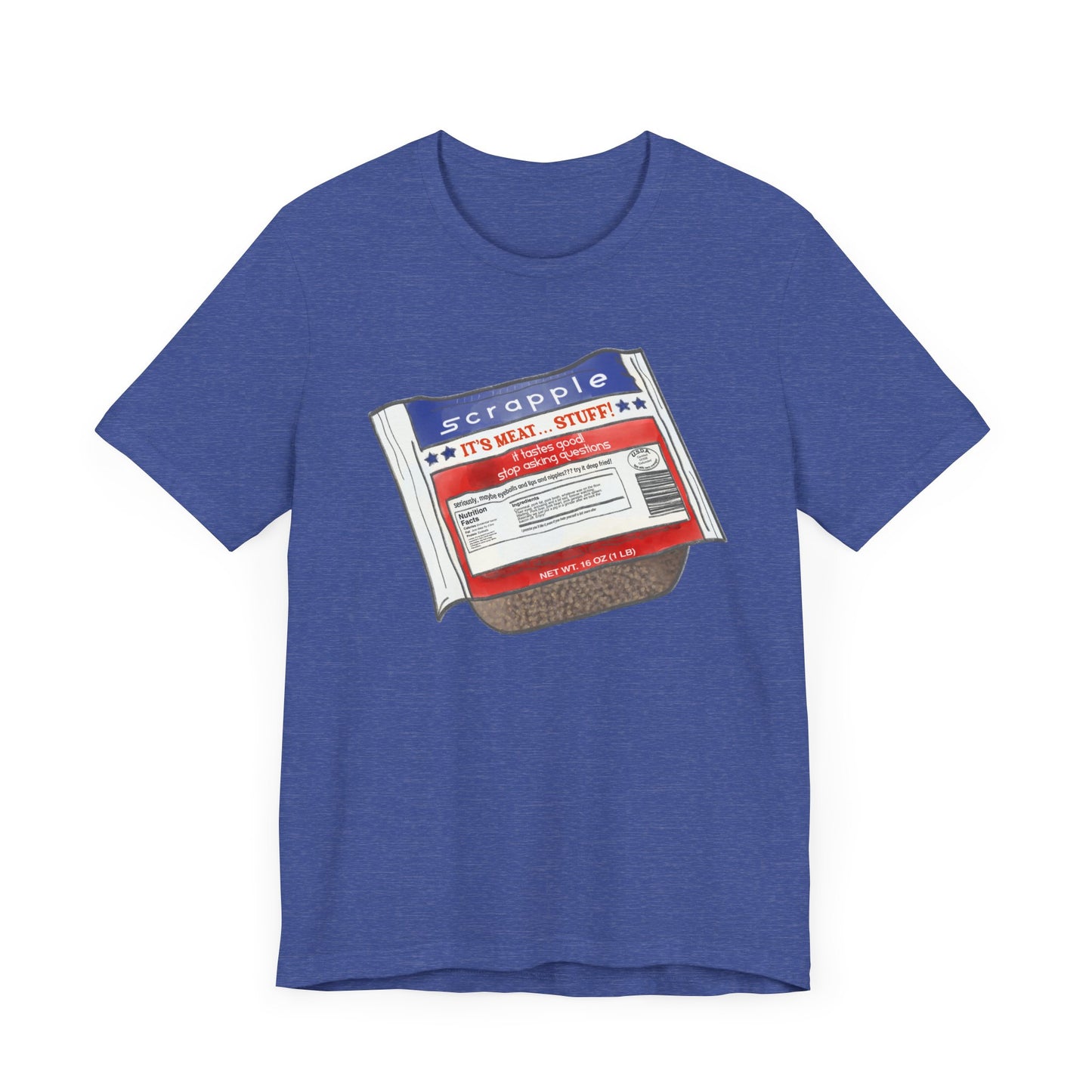 Scrapple Tee - Unisex Short Sleeve Graphic Shirt