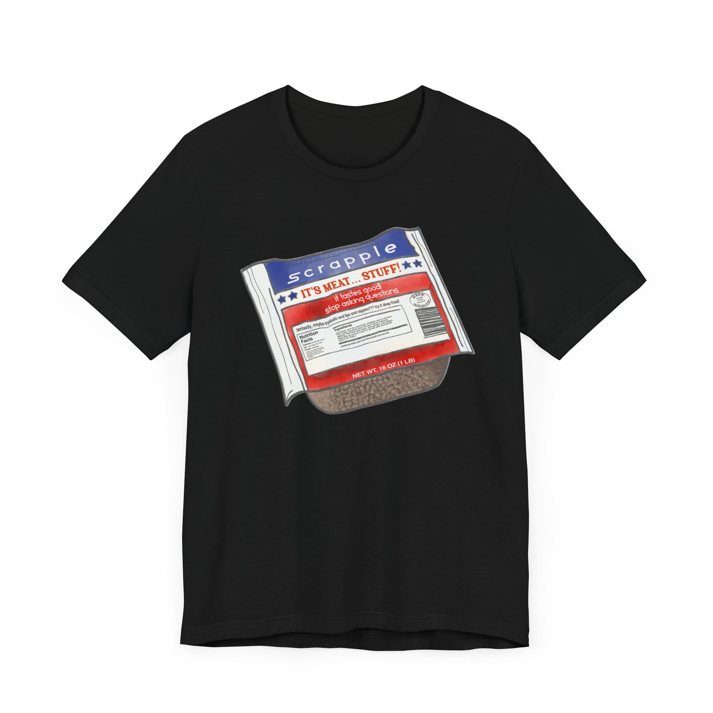 Scrapple Tee - Unisex Short Sleeve Graphic Shirt