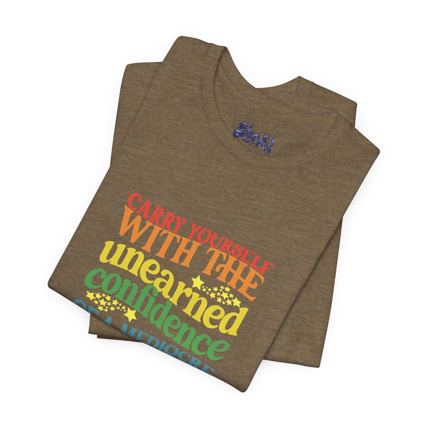 Funny Feminist Tee - Mediocre White Man, Motivational Shirt for Women, Quirky Ironic Gift for Friends, Gender Equality Tee