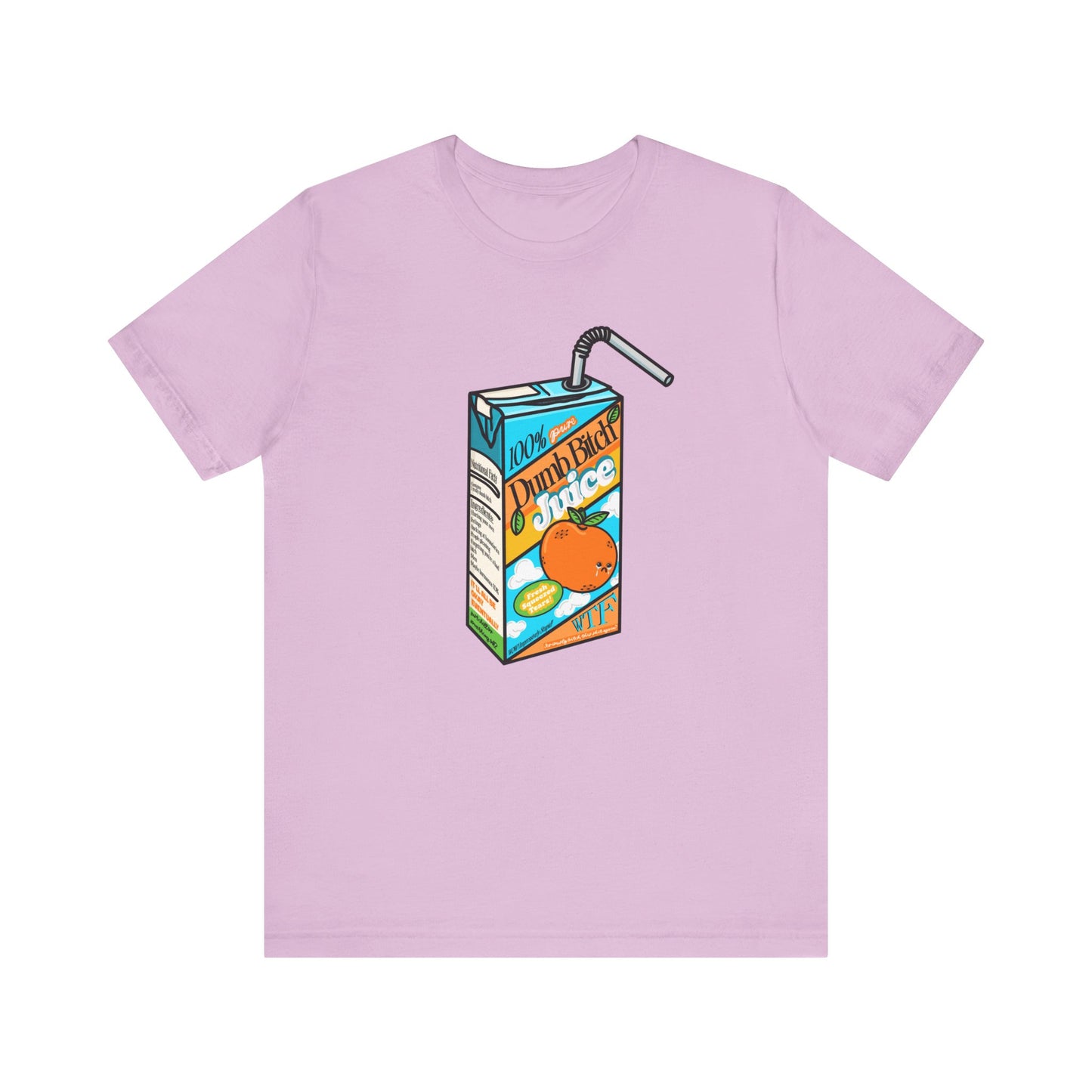 Dumb Bitch Juice Box Unisex Short Sleeve Graphic Shirt