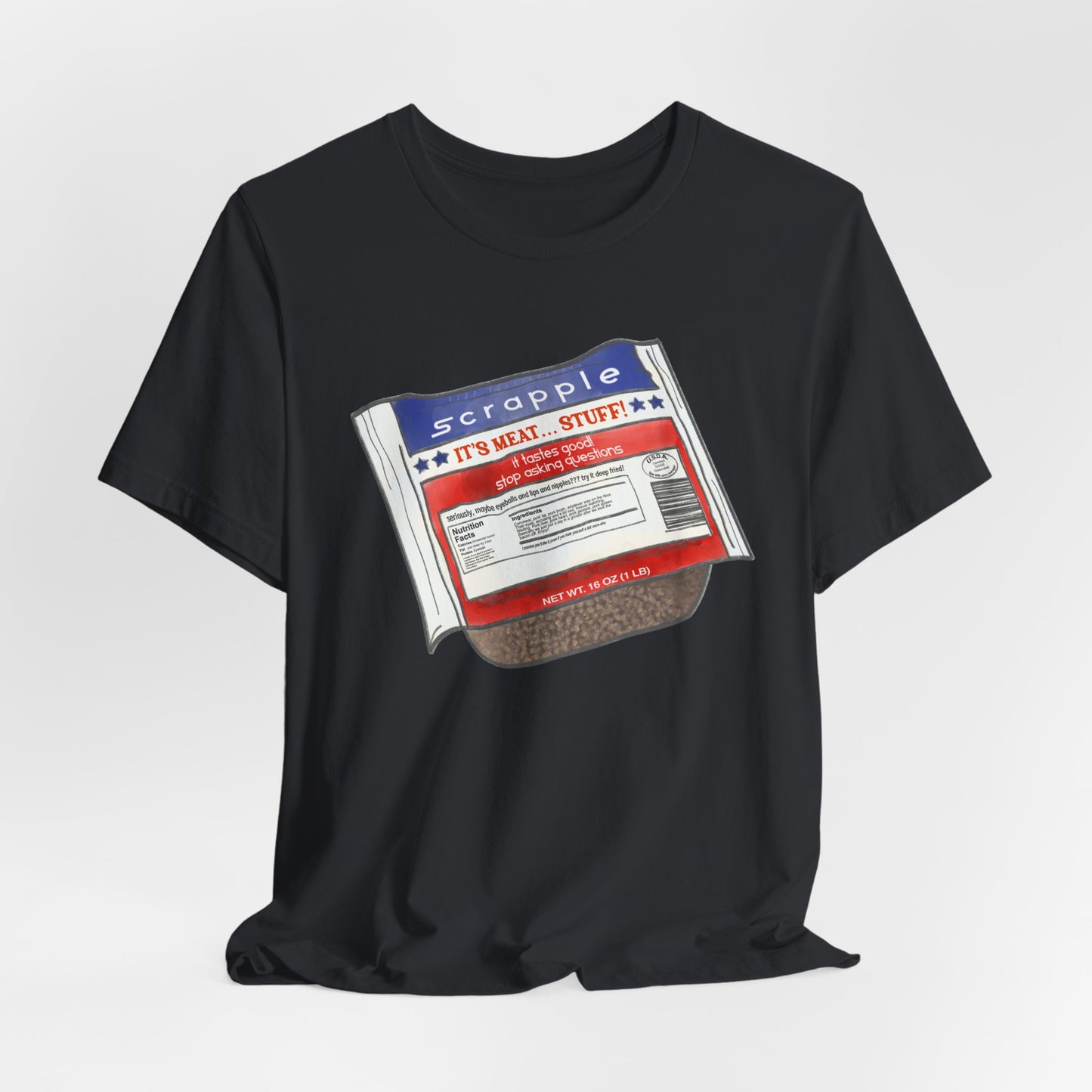 Scrapple Tee - Unisex Short Sleeve Graphic Shirt