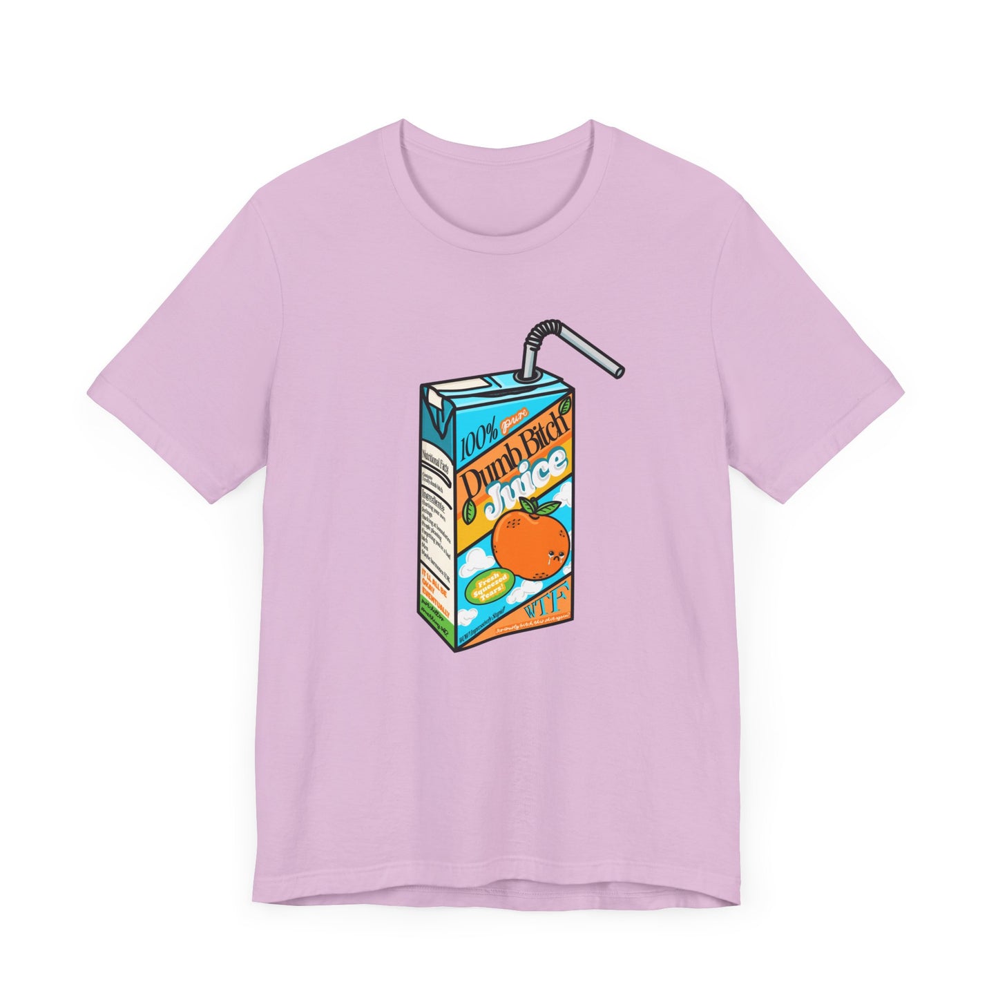 Dumb Bitch Juice Box Unisex Short Sleeve Graphic Shirt