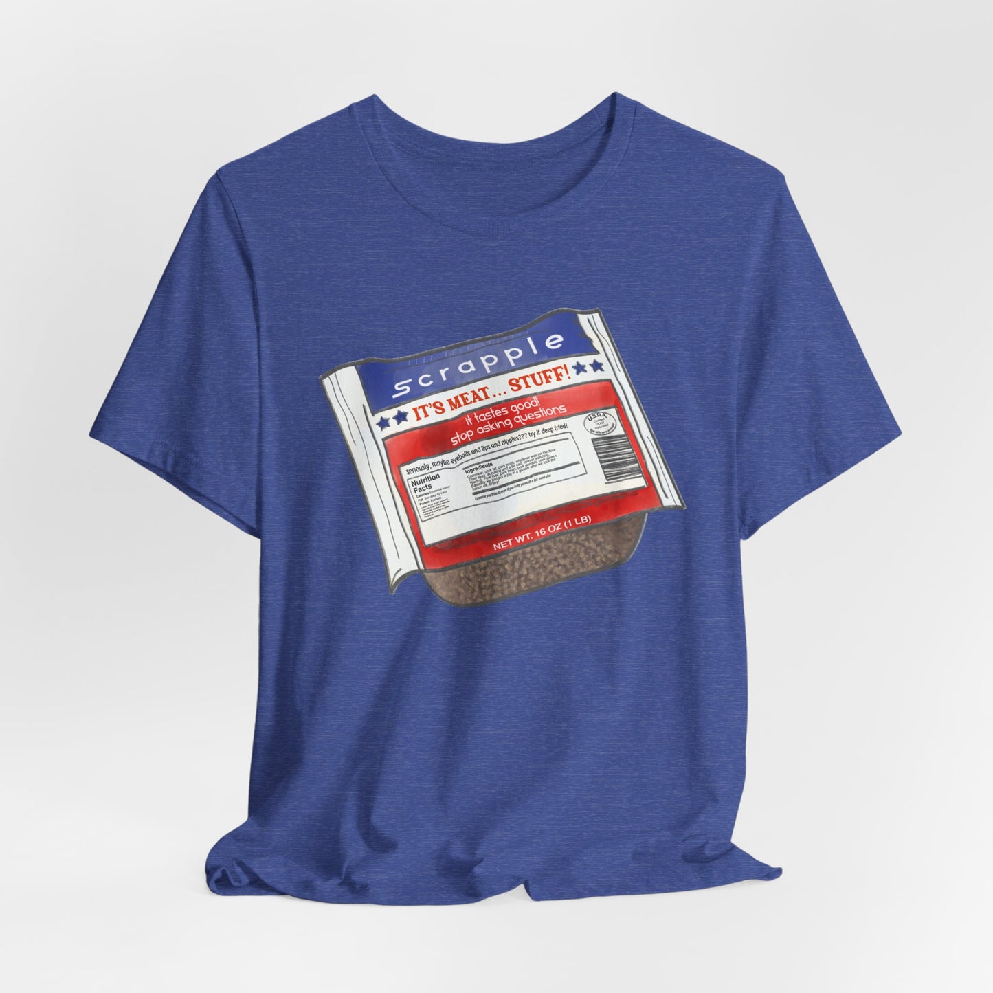 Scrapple Tee - Unisex Short Sleeve Graphic Shirt