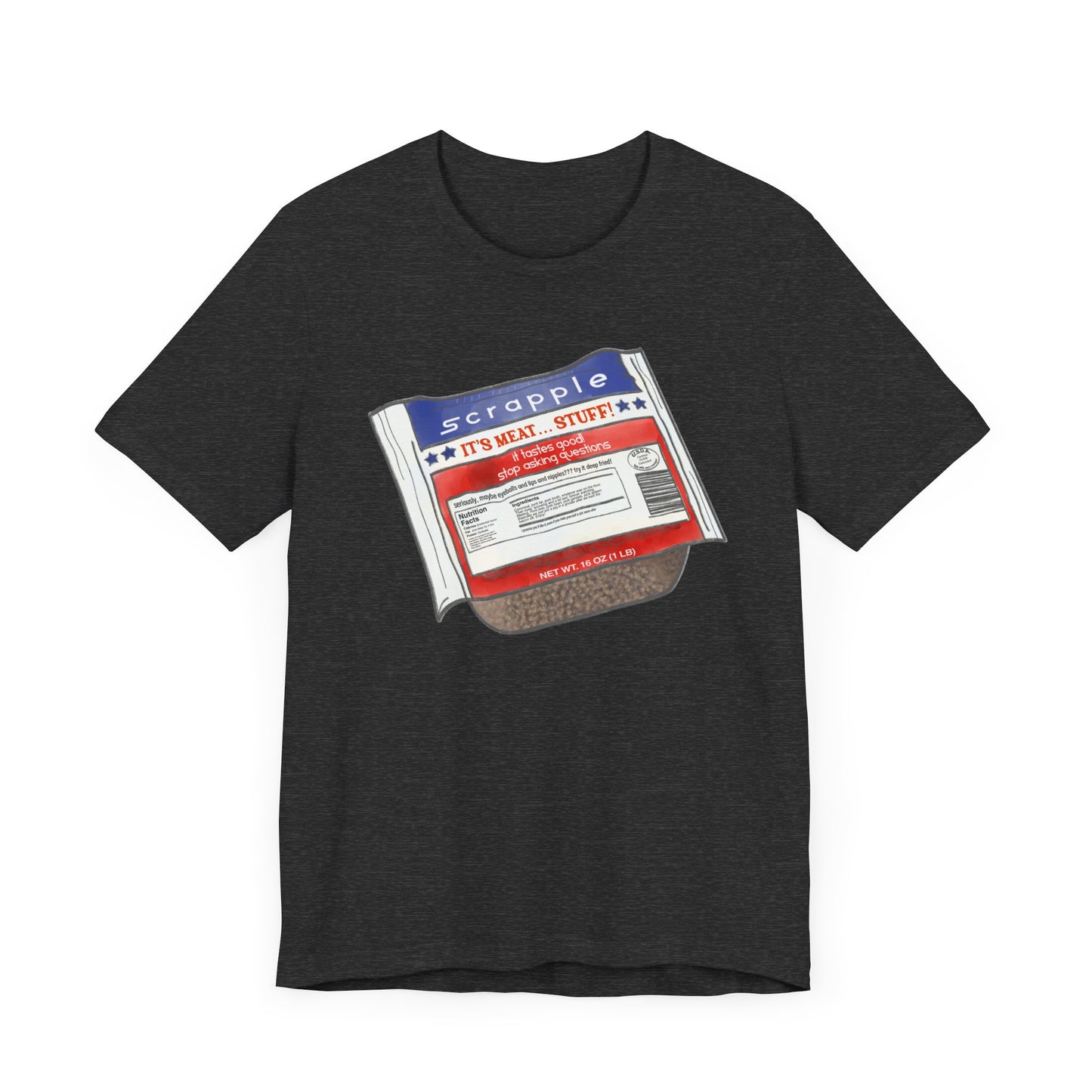 Scrapple Tee - Unisex Short Sleeve Graphic Shirt