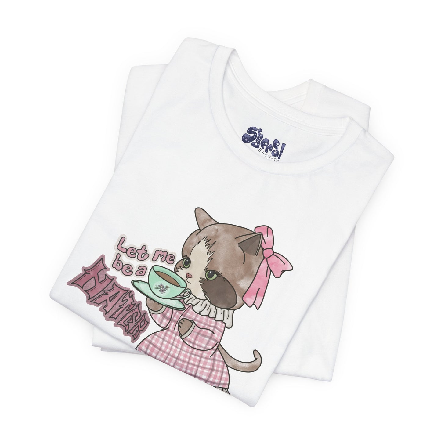 Let Me Be A Hater Fancy Cat Tee, Grunge Victorian Cat Shirt, Gift for Haters, Quirky Cat Apparel, Vintage Kitty Shirt