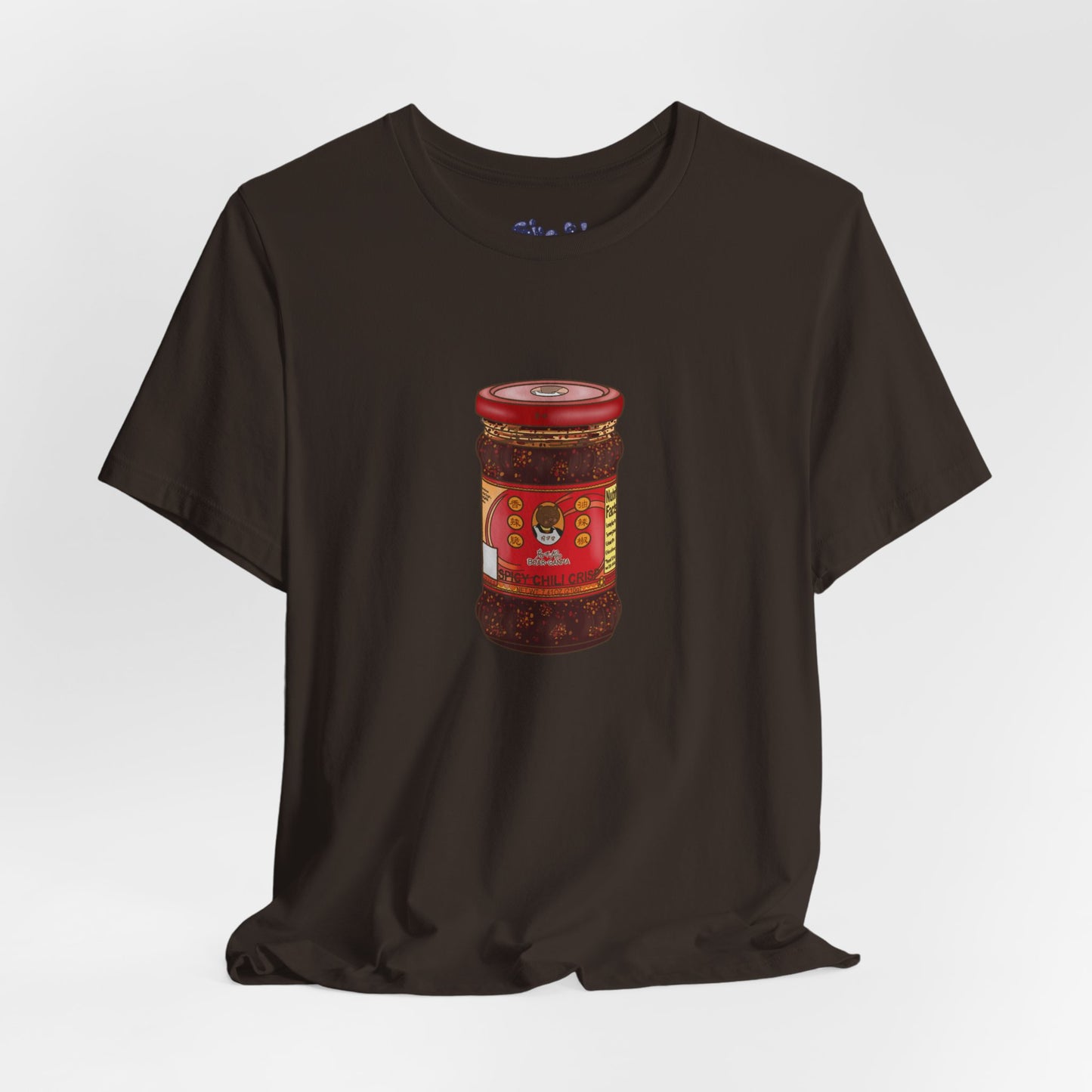 Chili Crisp Unisex Tee, Spicy Food Lover's T-Shirt, Unique Foodie Gift, Funny Food Tee, Chilli Crisp Shirt , Culinary Enthusiast Apparel
