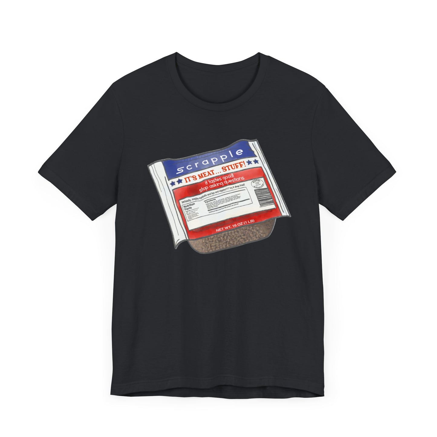 Scrapple Tee - Unisex Short Sleeve Graphic Shirt