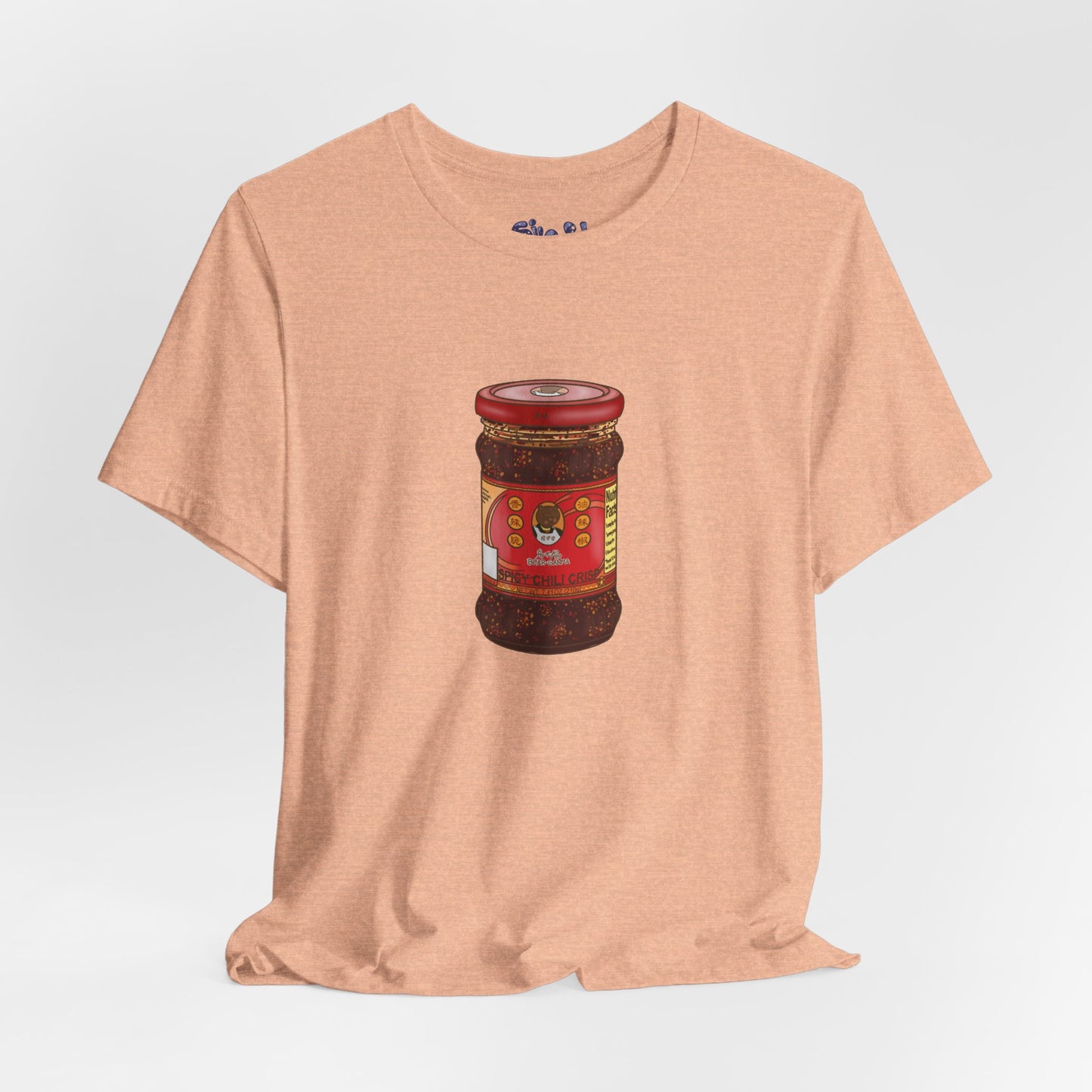 Chili Crisp Unisex Tee, Spicy Food Lover's T-Shirt, Unique Foodie Gift, Funny Food Tee, Chilli Crisp Shirt , Culinary Enthusiast Apparel