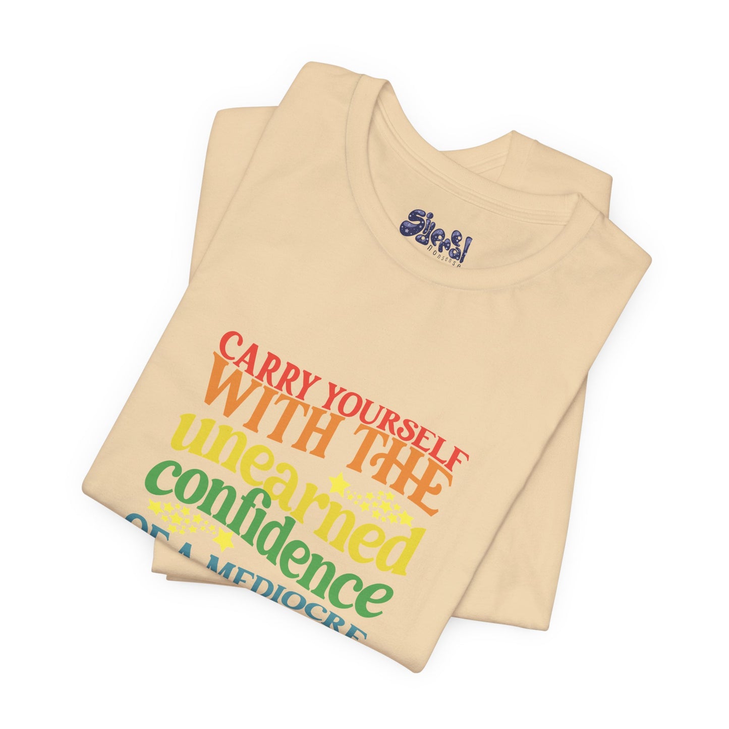 Funny Feminist Tee - Mediocre White Man, Motivational Shirt for Women, Quirky Ironic Gift for Friends, Gender Equality Tee