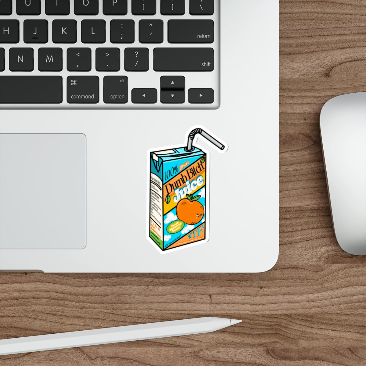 Dumb Bitch Juice Box Premium Die-Cut Water Resistant Vinyl Sticker