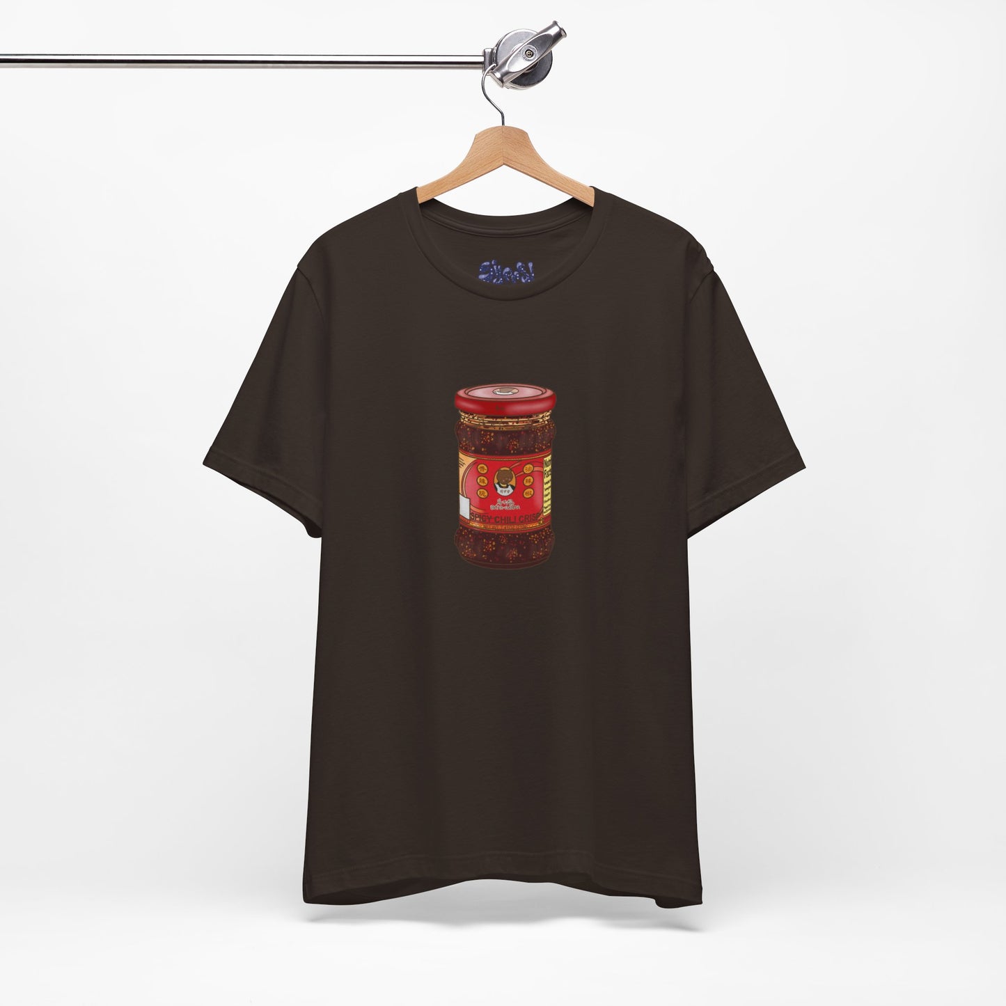 Chili Crisp Unisex Tee, Spicy Food Lover's T-Shirt, Unique Foodie Gift, Funny Food Tee, Chilli Crisp Shirt , Culinary Enthusiast Apparel