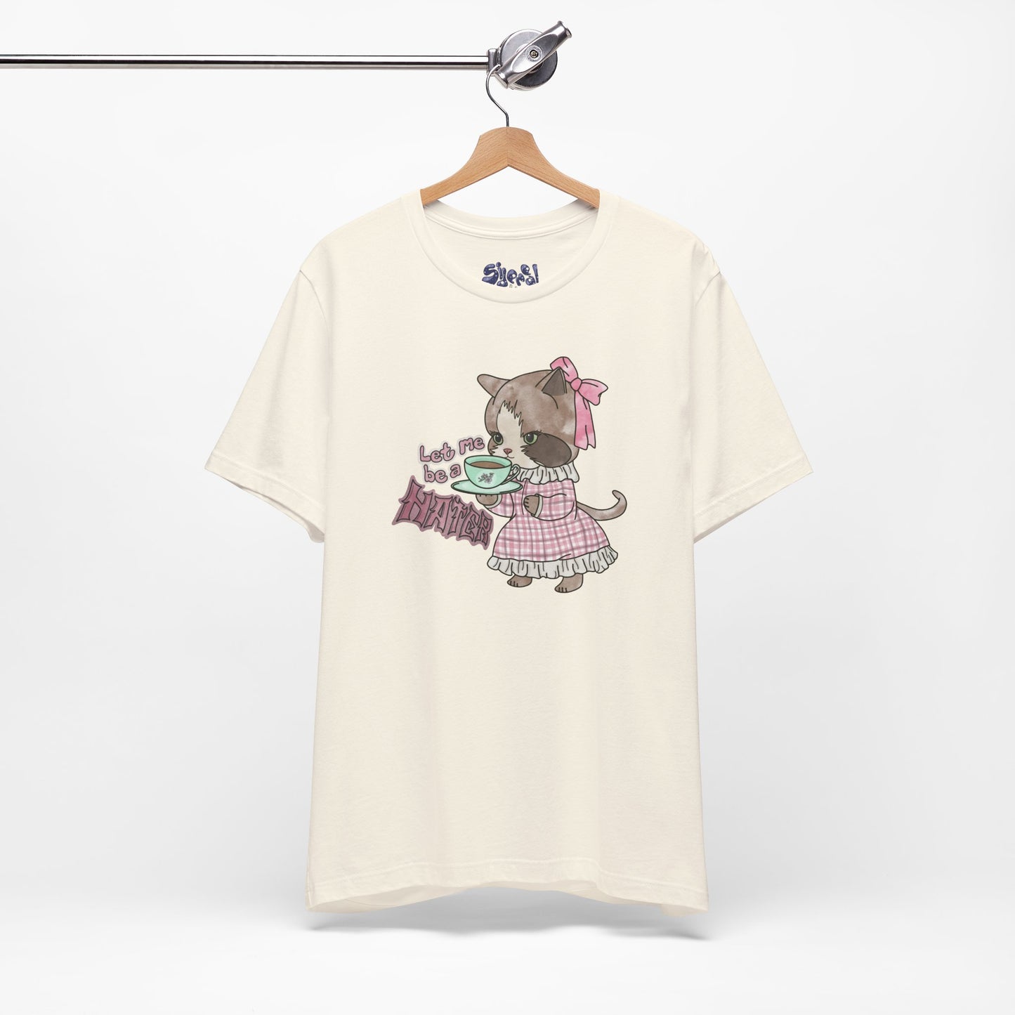 Let Me Be A Hater Fancy Cat Tee, Grunge Victorian Cat Shirt, Gift for Haters, Quirky Cat Apparel, Vintage Kitty Shirt