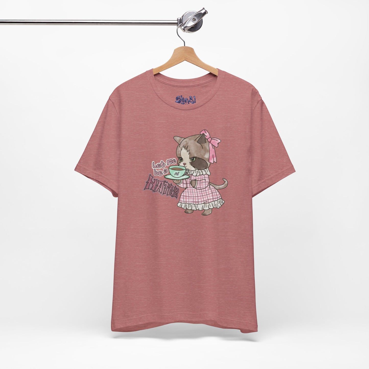 Let Me Be A Hater Fancy Cat Tee, Grunge Victorian Cat Shirt, Gift for Haters, Quirky Cat Apparel, Vintage Kitty Shirt