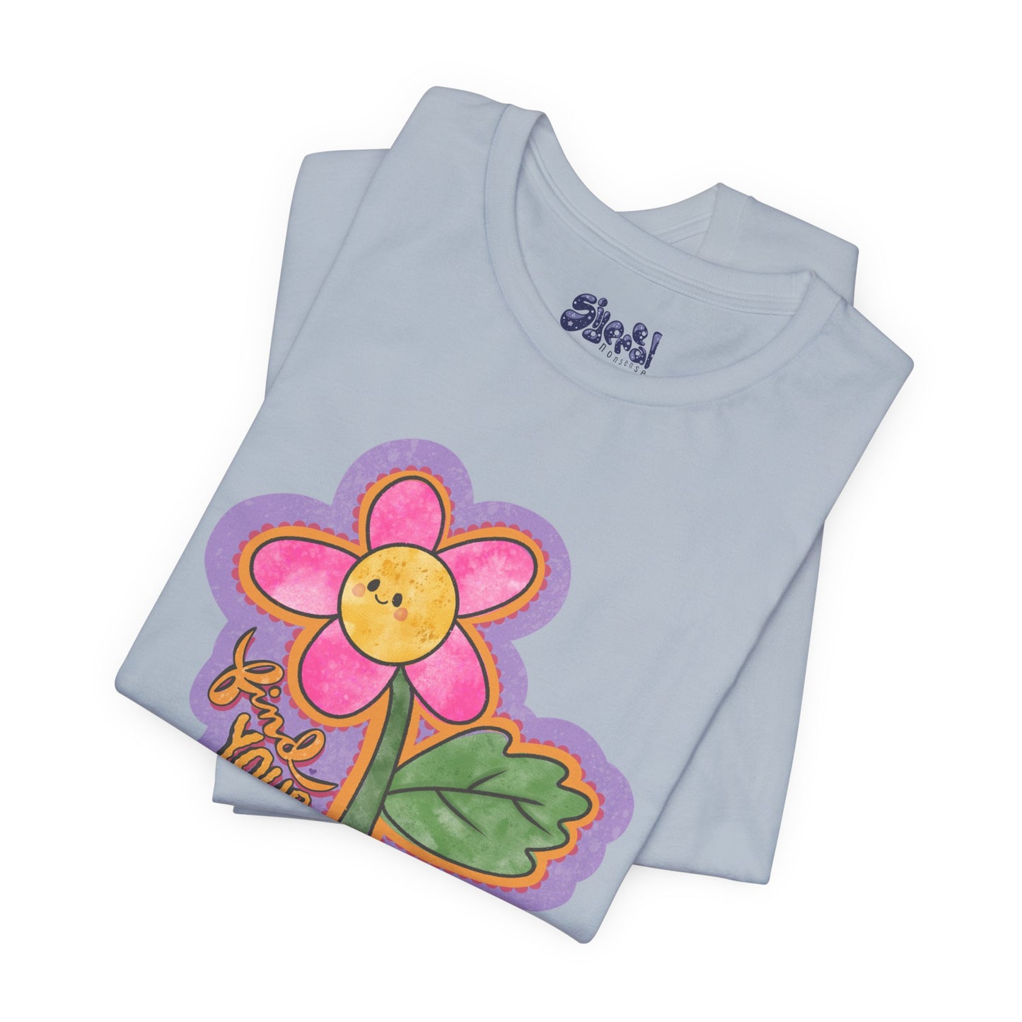 Find Your Joy Flower Graphic Tee, Unique Unisex Shirt for Self-Care Enthusiasts, Mental Health Awareness Casual Wear, Self Care Gift
