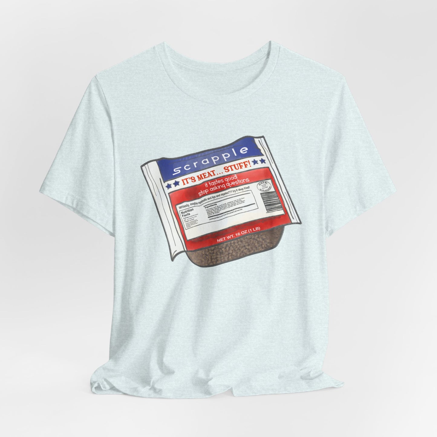 Scrapple Tee - Unisex Short Sleeve Graphic Shirt