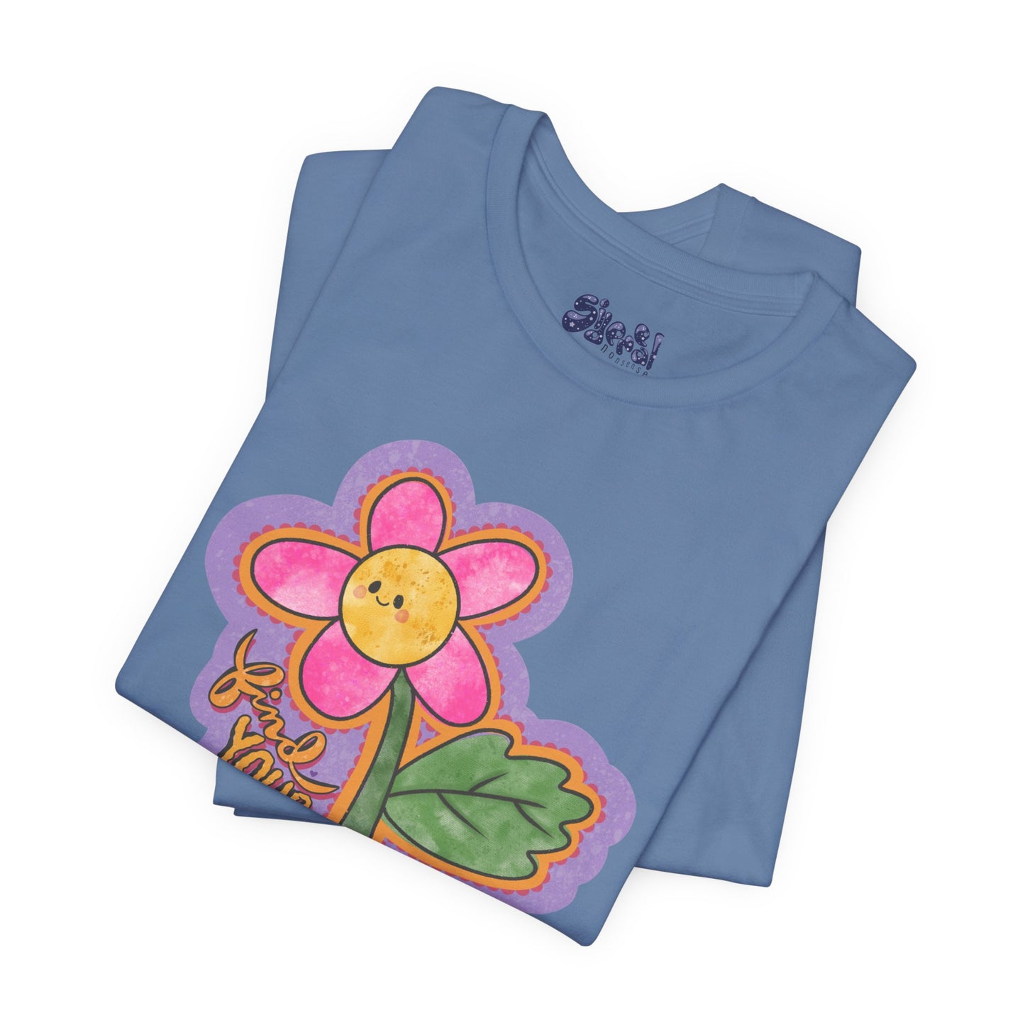 Find Your Joy Flower Graphic Tee, Unique Unisex Shirt for Self-Care Enthusiasts, Mental Health Awareness Casual Wear, Self Care Gift