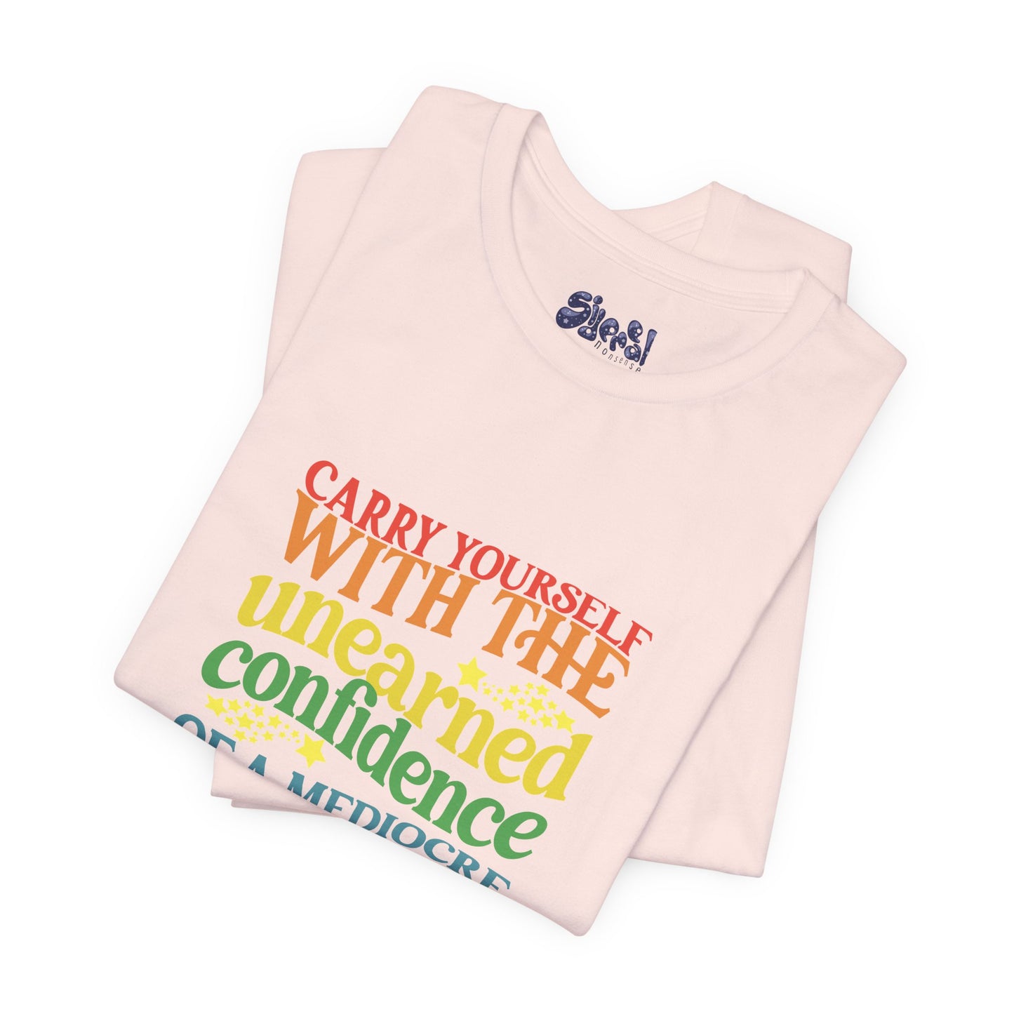 Funny Feminist Tee - Mediocre White Man, Motivational Shirt for Women, Quirky Ironic Gift for Friends, Gender Equality Tee