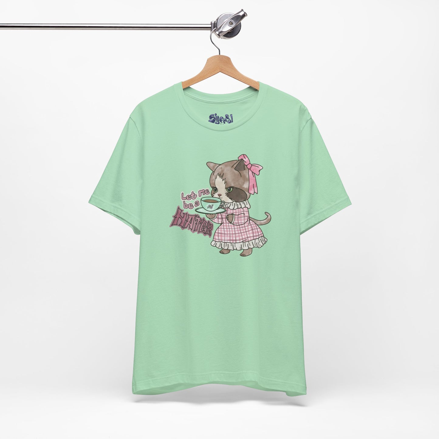Let Me Be A Hater Fancy Cat Tee, Grunge Victorian Cat Shirt, Gift for Haters, Quirky Cat Apparel, Vintage Kitty Shirt