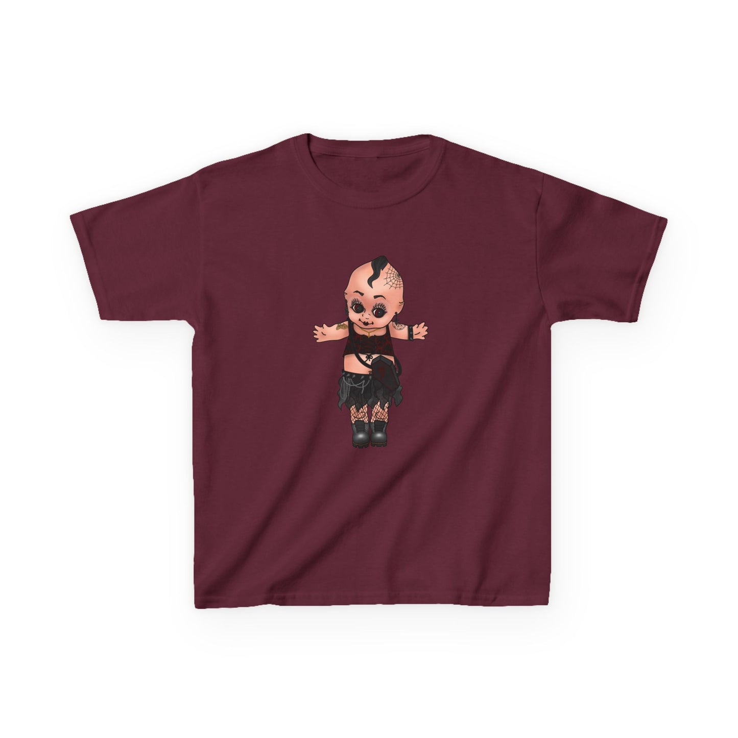 Goth Kewpie Doll Kids’ Tee