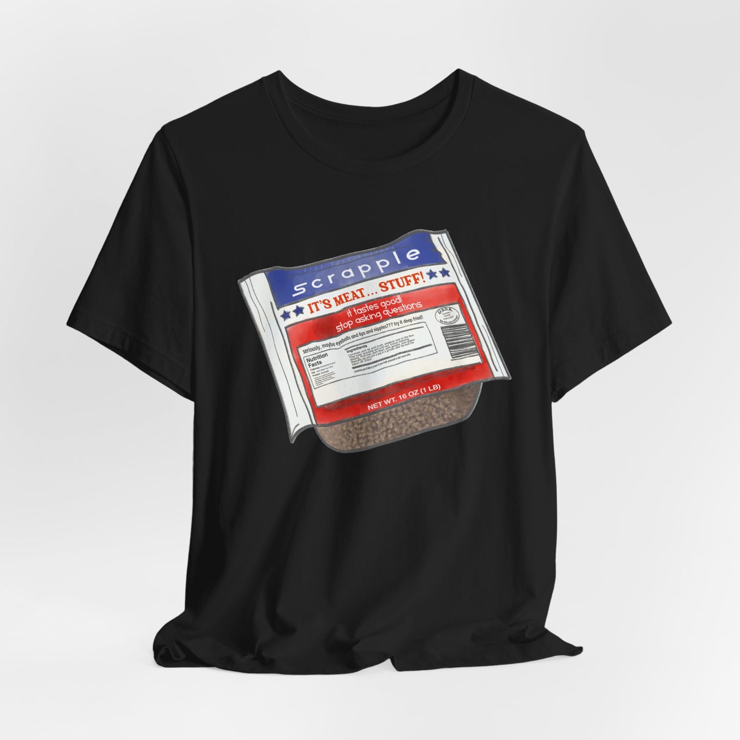 Scrapple Tee - Unisex Short Sleeve Graphic Shirt