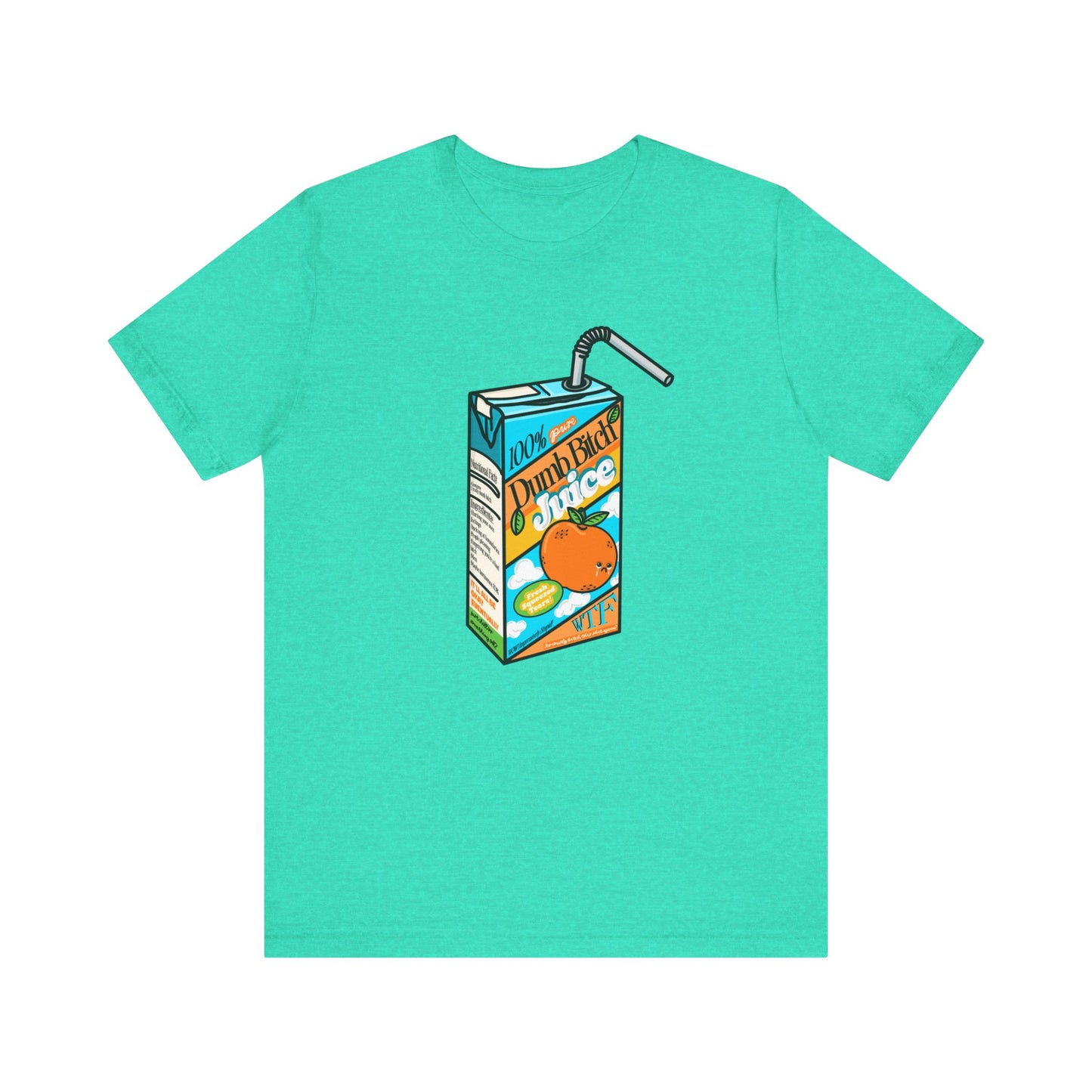 Dumb Bitch Juice Box Unisex Short Sleeve Graphic Shirt