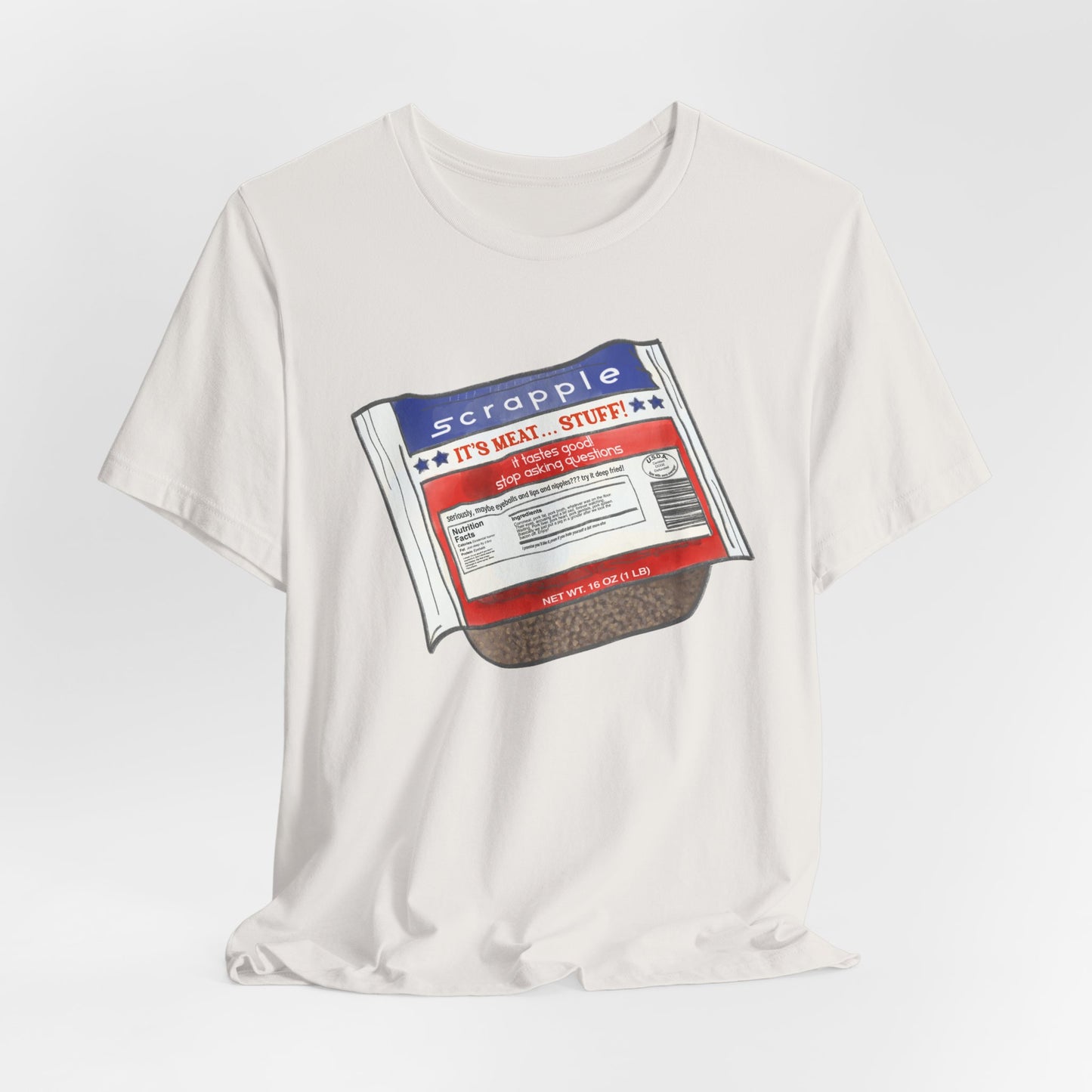 Scrapple Tee - Unisex Short Sleeve Graphic Shirt