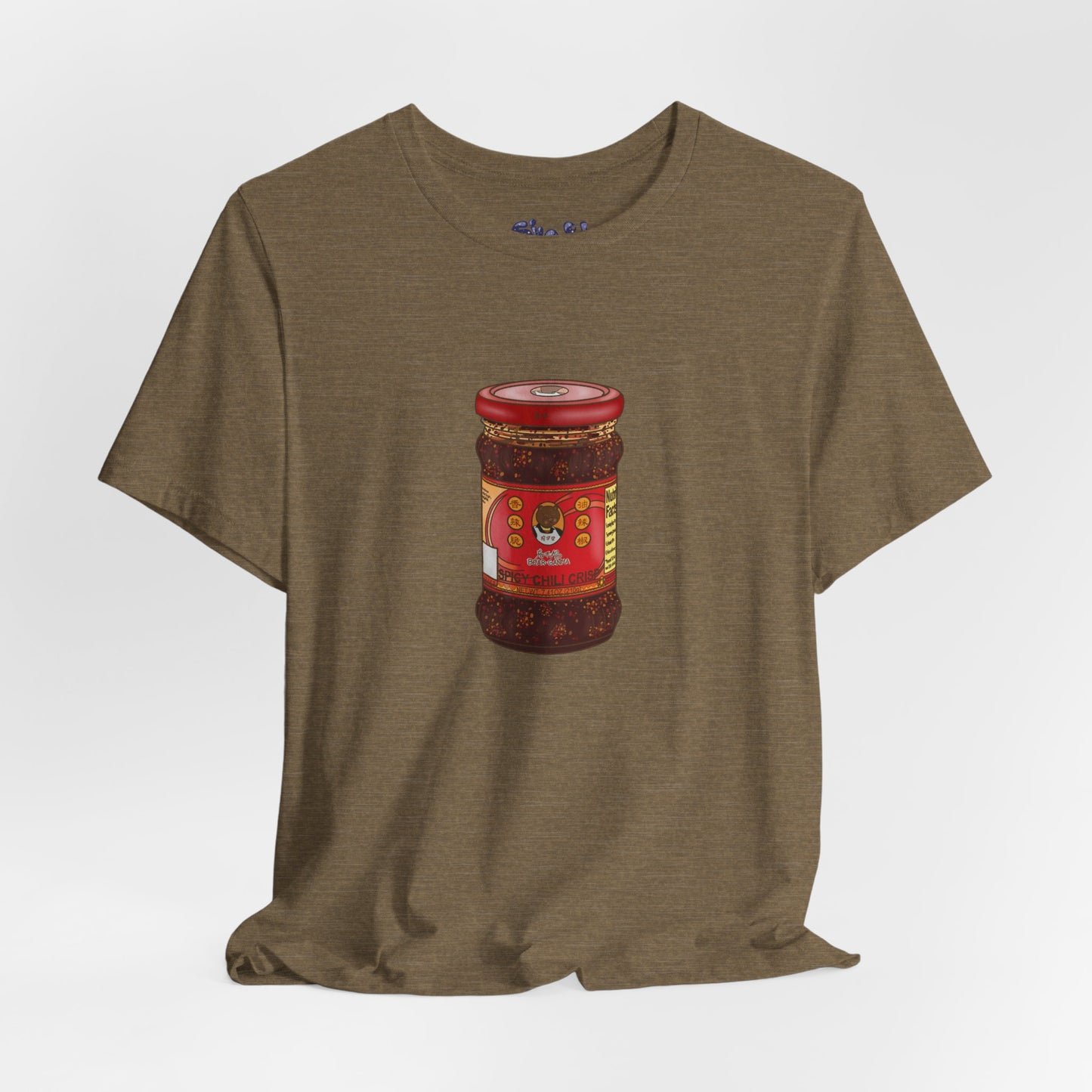 Chili Crisp Unisex Tee, Spicy Food Lover's T-Shirt, Unique Foodie Gift, Funny Food Tee, Chilli Crisp Shirt , Culinary Enthusiast Apparel