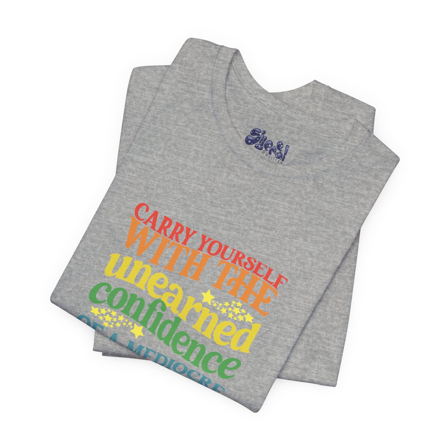 Funny Feminist Tee - Mediocre White Man, Motivational Shirt for Women, Quirky Ironic Gift for Friends, Gender Equality Tee