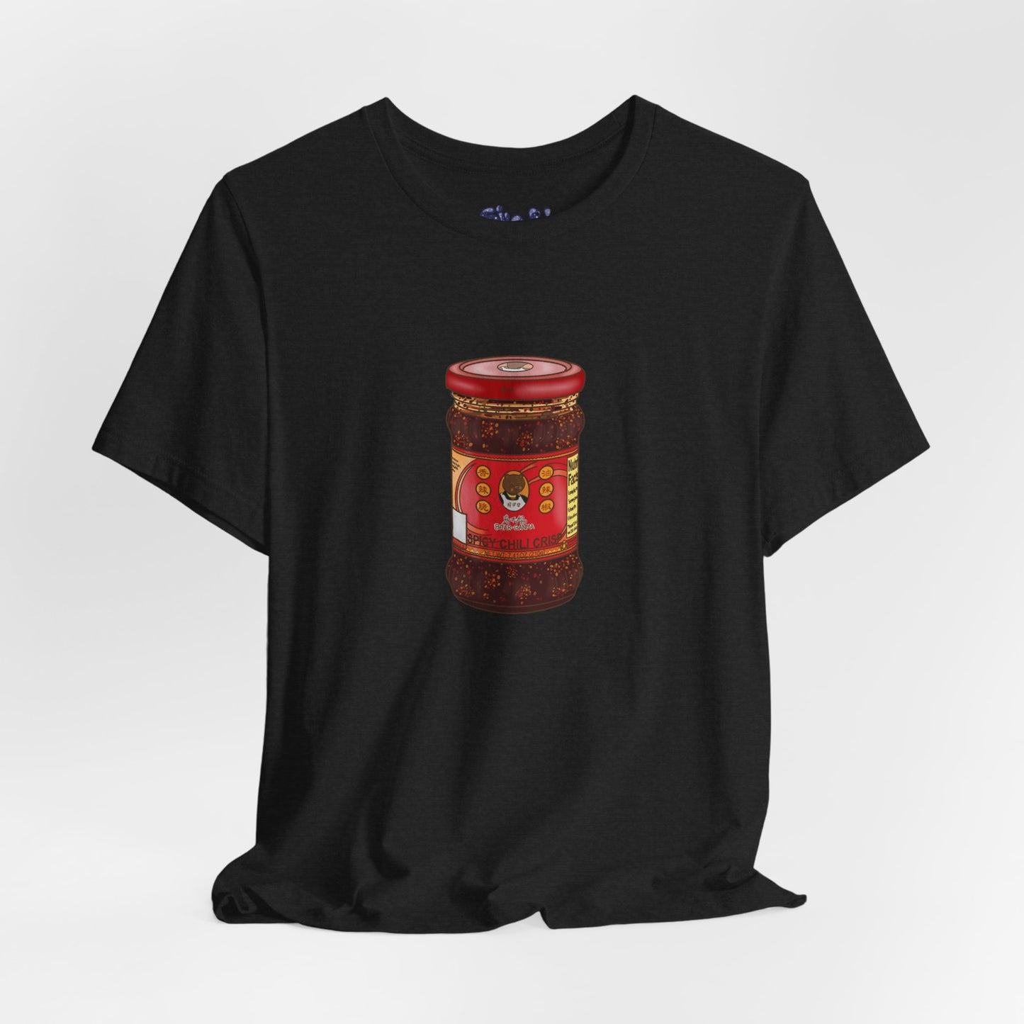 Chili Crisp Unisex Tee, Spicy Food Lover's T-Shirt, Unique Foodie Gift, Funny Food Tee, Chilli Crisp Shirt , Culinary Enthusiast Apparel