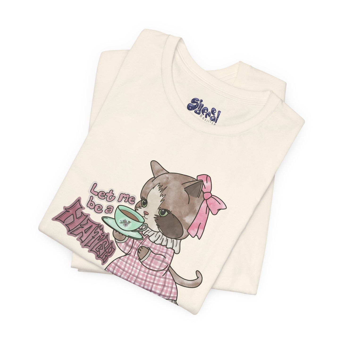 Let Me Be A Hater Fancy Cat Tee, Grunge Victorian Cat Shirt, Gift for Haters, Quirky Cat Apparel, Vintage Kitty Shirt
