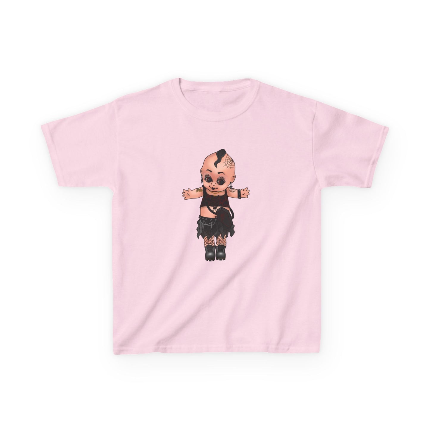 Goth Kewpie Doll Kids’ Tee