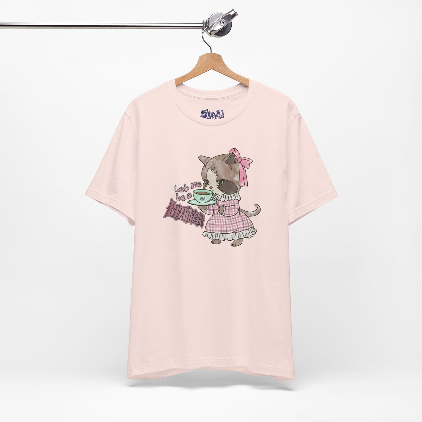 Let Me Be A Hater Fancy Cat Tee, Grunge Victorian Cat Shirt, Gift for Haters, Quirky Cat Apparel, Vintage Kitty Shirt