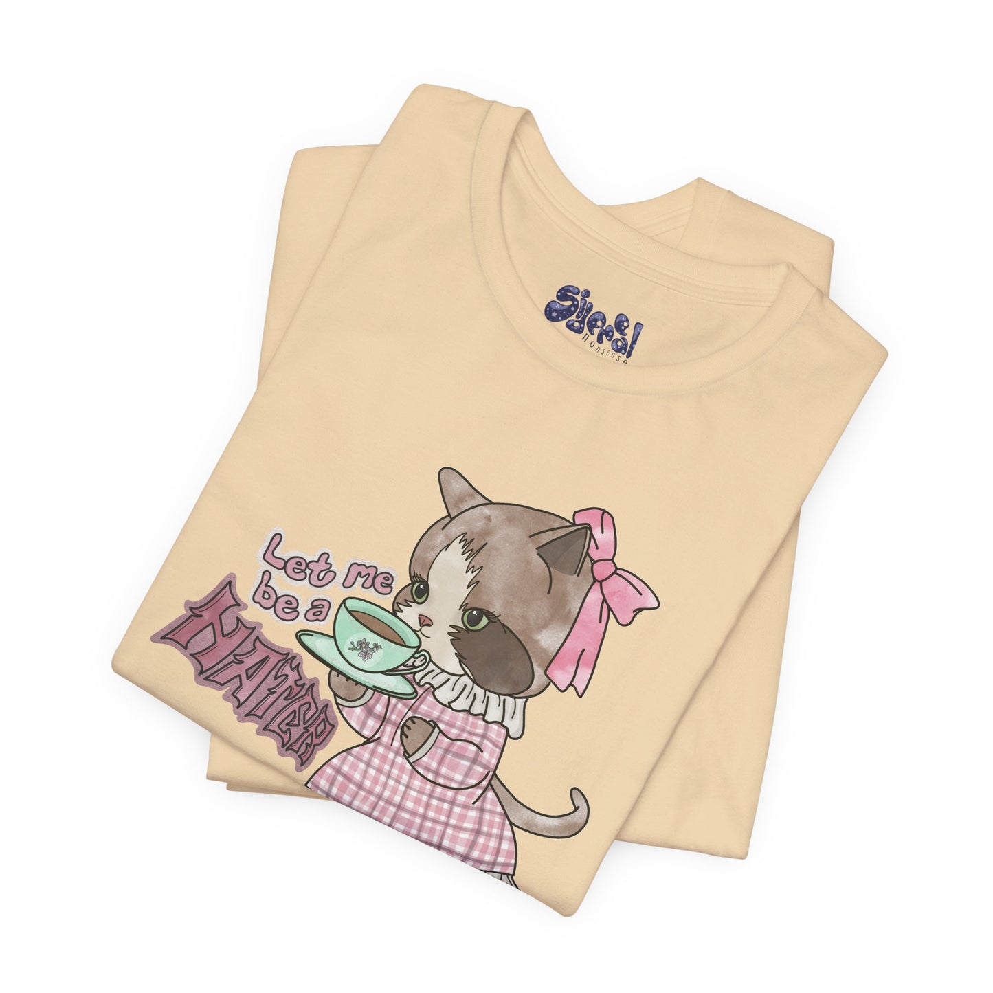 Let Me Be A Hater Fancy Cat Tee, Grunge Victorian Cat Shirt, Gift for Haters, Quirky Cat Apparel, Vintage Kitty Shirt