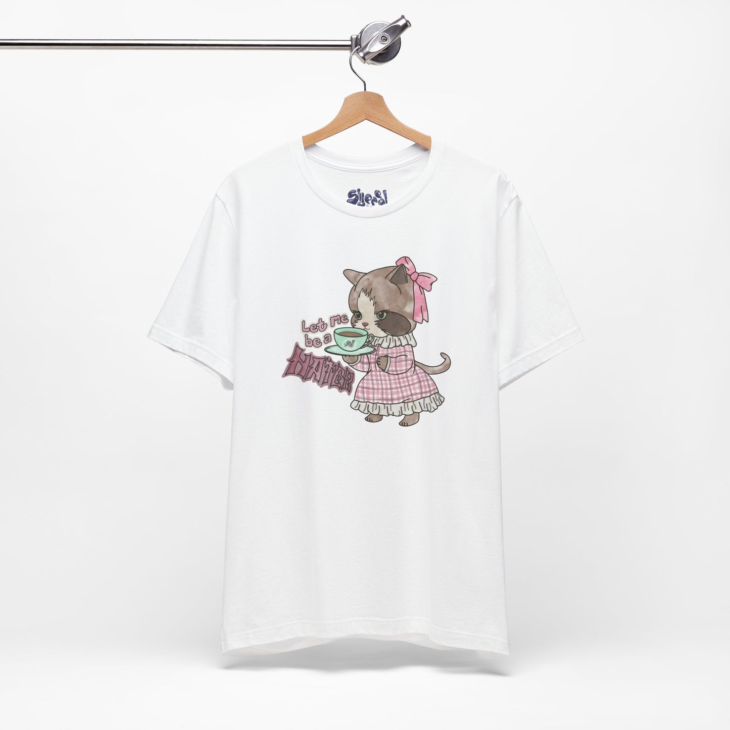 Let Me Be A Hater Fancy Cat Tee, Grunge Victorian Cat Shirt, Gift for Haters, Quirky Cat Apparel, Vintage Kitty Shirt