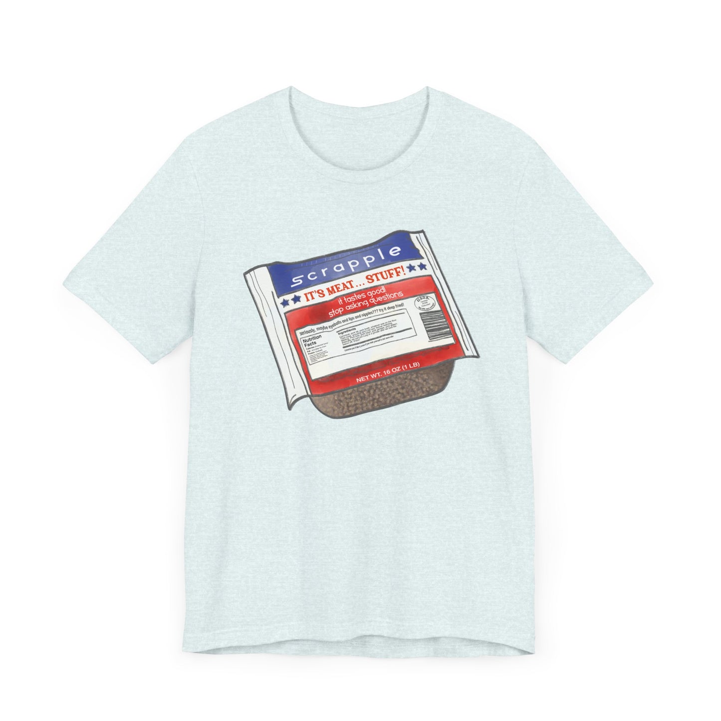 Scrapple Tee - Unisex Short Sleeve Graphic Shirt