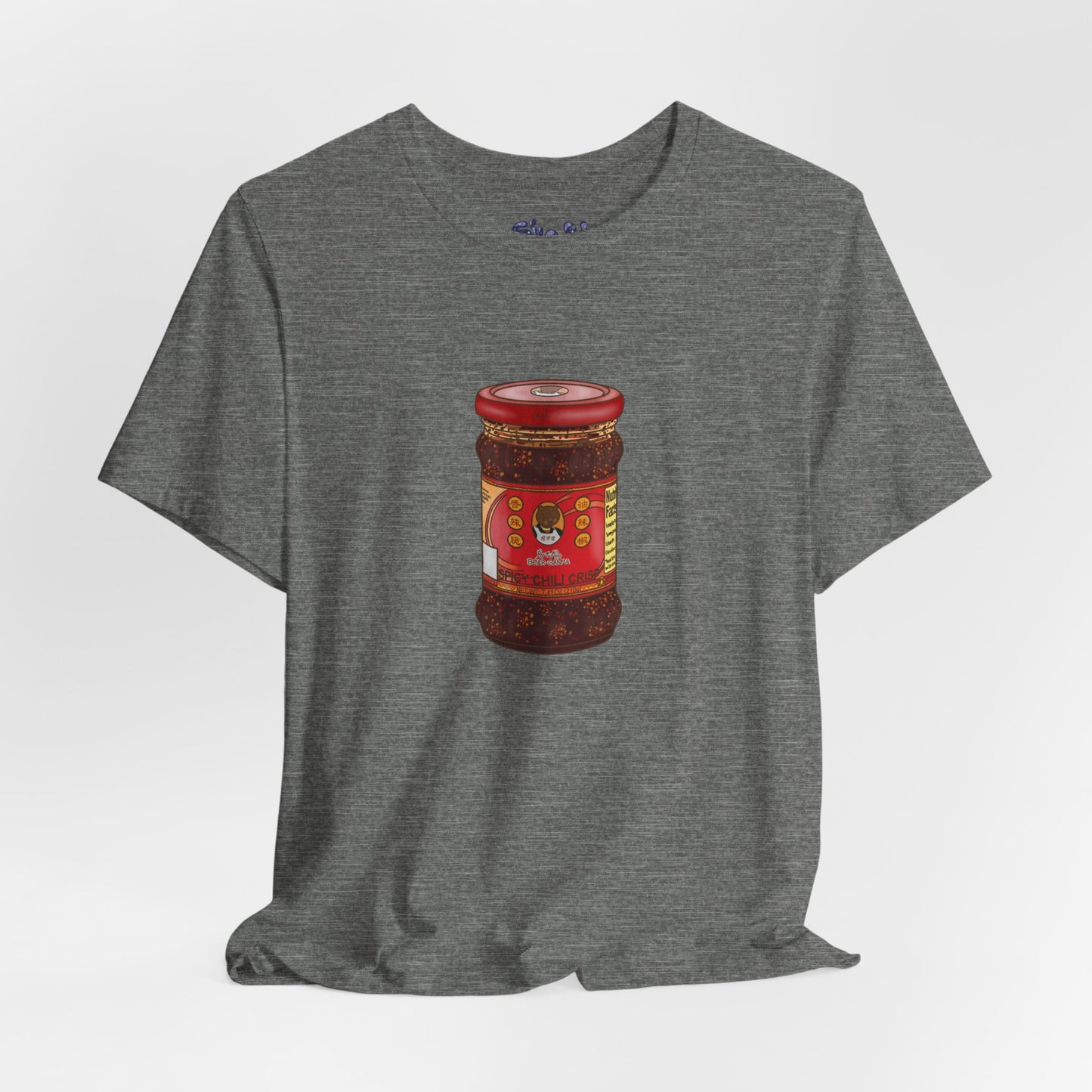 Chili Crisp Unisex Tee, Spicy Food Lover's T-Shirt, Unique Foodie Gift, Funny Food Tee, Chilli Crisp Shirt , Culinary Enthusiast Apparel