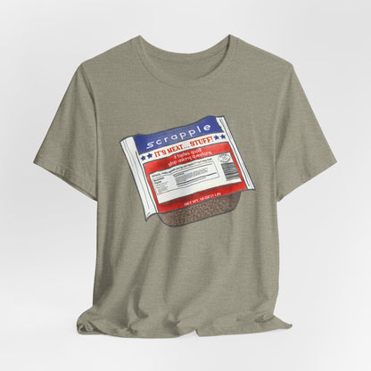 Scrapple Tee - Unisex Short Sleeve Graphic Shirt
