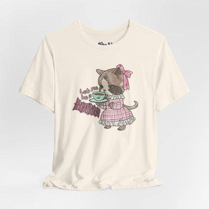 Let Me Be A Hater Fancy Cat Tee, Grunge Victorian Cat Shirt, Gift for Haters, Quirky Cat Apparel, Vintage Kitty Shirt