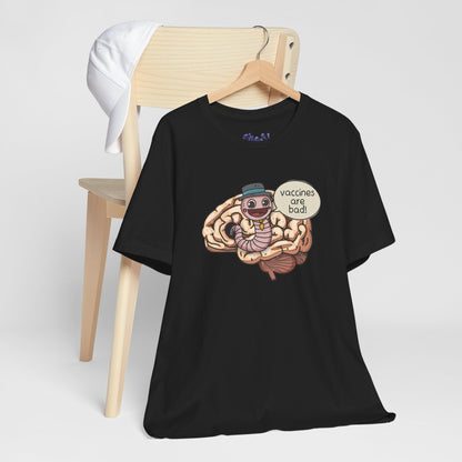 Humorous Vaccine Awareness Tee | Unisex Jersey Short Sleeve T-Shirt, Funny Graphic Tee, Gift for Health Advocates, Quirky Casual Wear, [...]