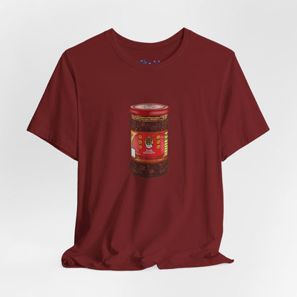 Chili Crisp Unisex Tee, Spicy Food Lover's T-Shirt, Unique Foodie Gift, Funny Food Tee, Chilli Crisp Shirt , Culinary Enthusiast Apparel