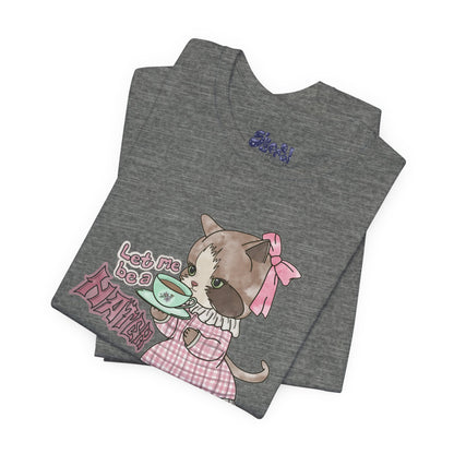 Let Me Be A Hater Fancy Cat Tee, Grunge Victorian Cat Shirt, Gift for Haters, Quirky Cat Apparel, Vintage Kitty Shirt