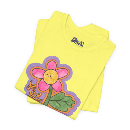Find Your Joy Flower Graphic Tee, Unique Unisex Shirt for Self-Care Enthusiasts, Mental Health Awareness Casual Wear, Self Care Gift