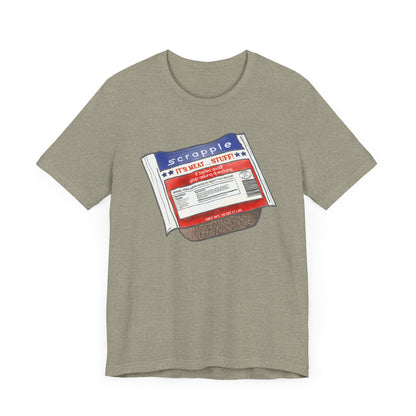 Scrapple Tee - Unisex Short Sleeve Graphic Shirt