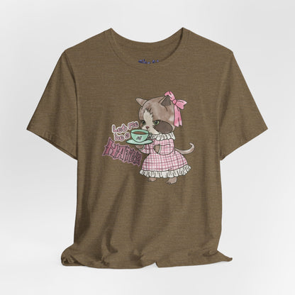Let Me Be A Hater Fancy Cat Tee, Grunge Victorian Cat Shirt, Gift for Haters, Quirky Cat Apparel, Vintage Kitty Shirt