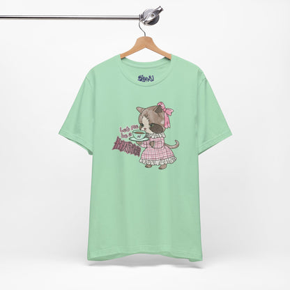 Let Me Be A Hater Fancy Cat Tee, Grunge Victorian Cat Shirt, Gift for Haters, Quirky Cat Apparel, Vintage Kitty Shirt